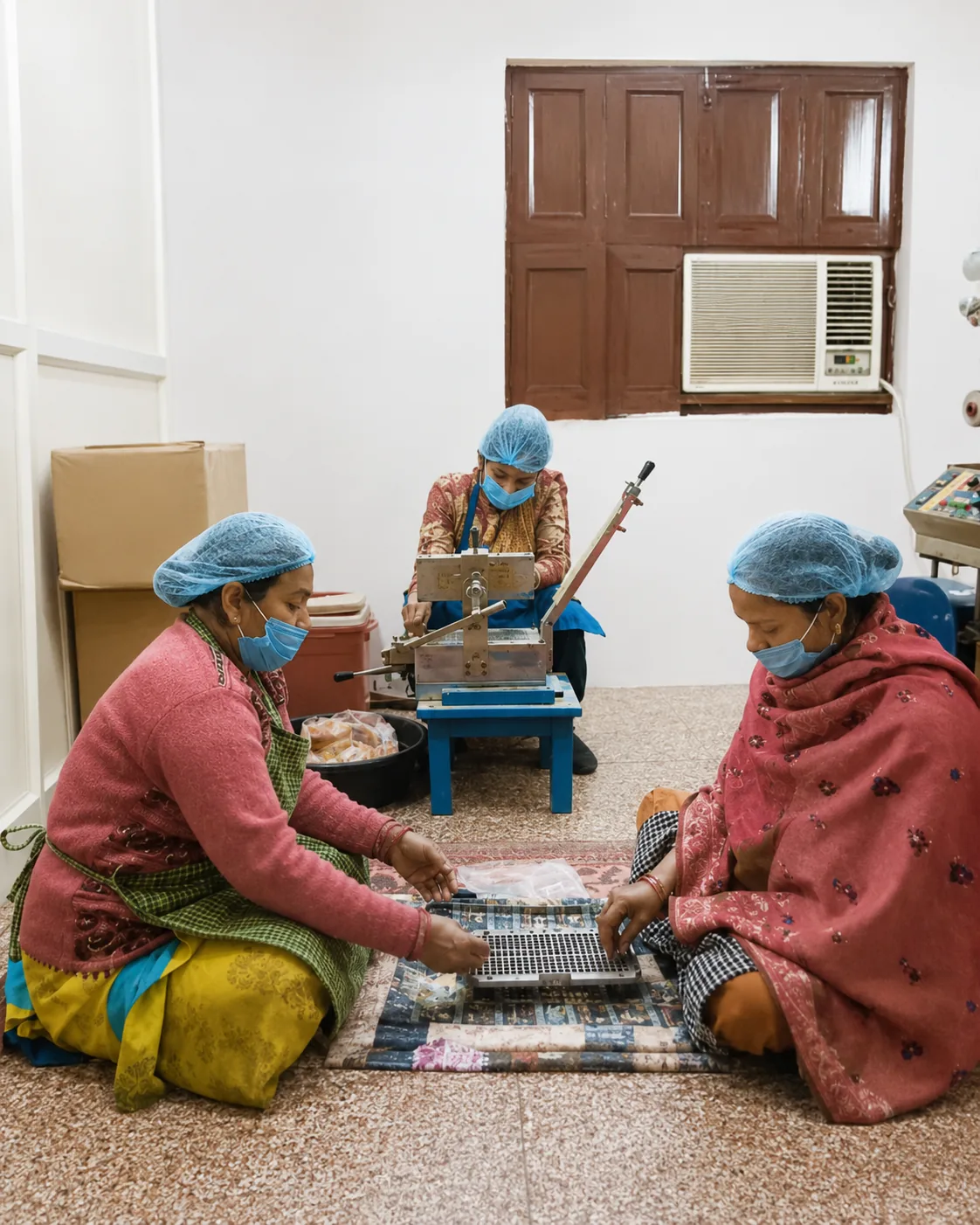 Capsule filling operation at Quality Pharmaceuticals