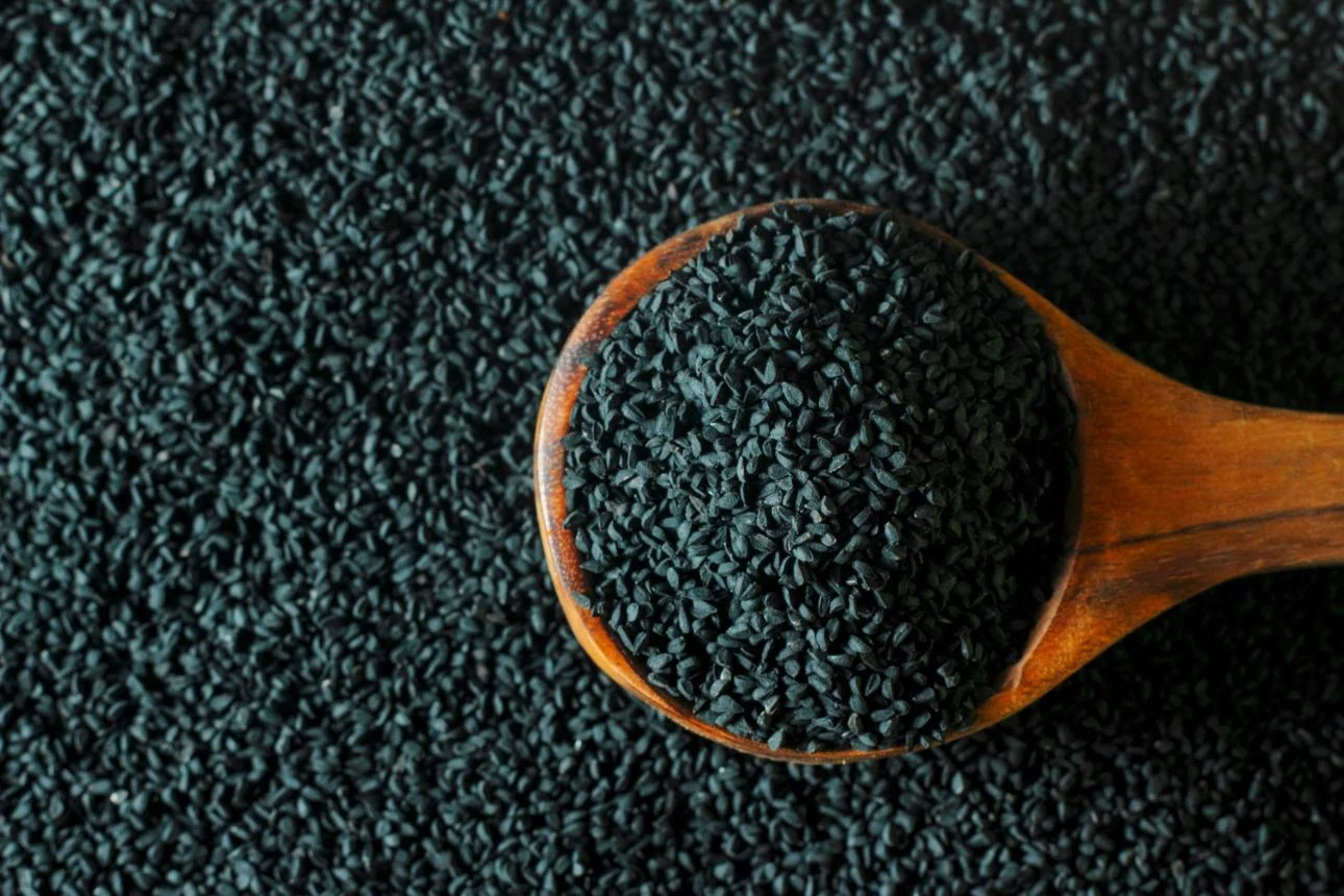 Kalaunji (Nigella sativa) used in M.C Plus